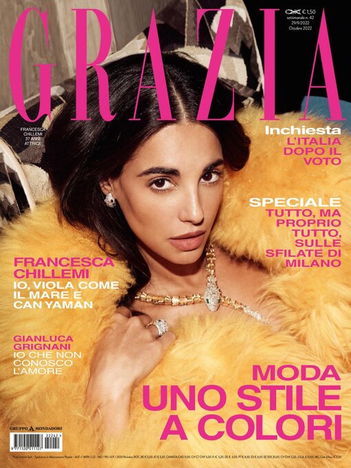 Title details for Grazia Italia by Mondadori Media S.p.A., S.L.L. - Available